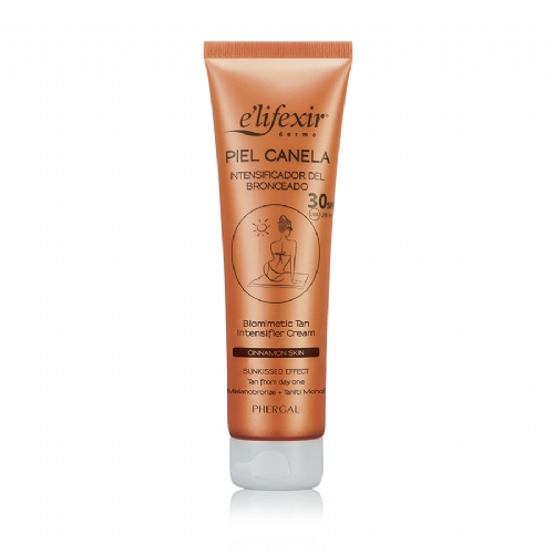 E´lifexir dermo piel canela intensificador del bronceado spf 30 (1 tubo 150 ml)