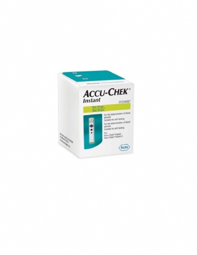 Tiras reactivas glucemia - accu-chek instant (10 unidades)