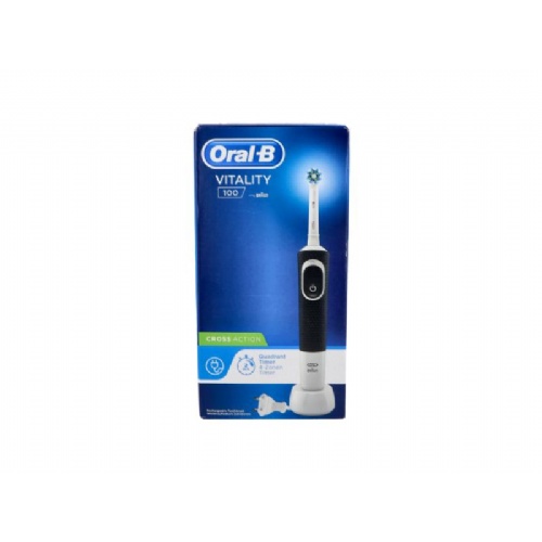 Cepillo dental electrico recargable - oral-b vitality pro (1 unidad + 2 recambios color negro)