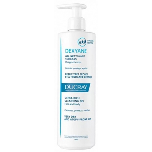 Dexyane gel limpiador sobregraso - ducray (1 envase 400 ml)