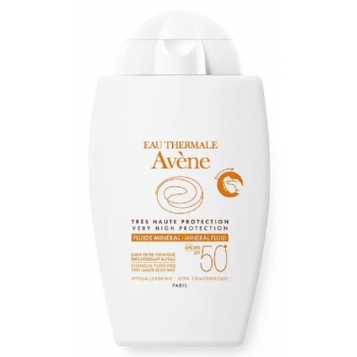 Avene fluido mineral spf 50+ (1 envase 40 ml)