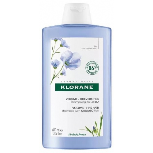 Klorane champu al lino bio (1 envase 400 ml)