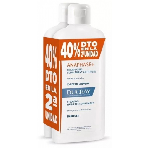 Ducray duplo champu anaphase+ 2x400ml 40%dto 2ªud