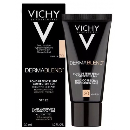 Vichy dermablend fluido corrector - vichy cosmetica correctora (1 tubo 30 ml tono 20)