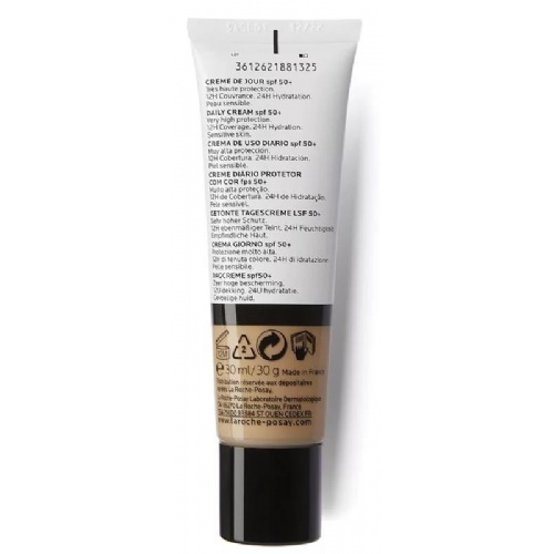 Anthelios mineral one spf 50+ (crema 1 envase 30 ml color bronzee)