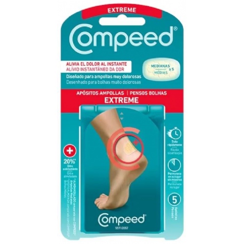 COMPEED AMPOLLAS - HIDROCOLOIDE EXTREME (5 U)