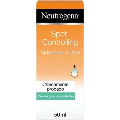 Neutrogena spot controlling - hidratante oil free con acido salicilico purificante 50 ml (1 envase 5