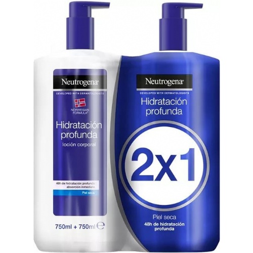 NEUTROGENA FORMULA NORUEGA HIDRATACION PROFUNDA - LOCION CORPORAL PIEL SECA (750 ML)