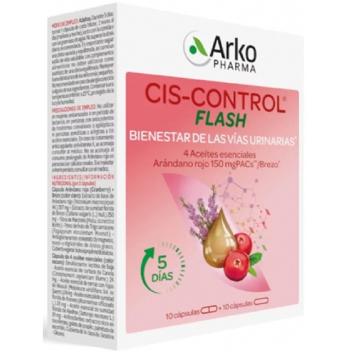 Cranberola ciscontrol flash arandano (20 capsulas)