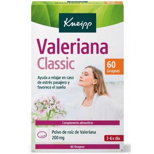 Kneipp valeriana classic (60 grageas)