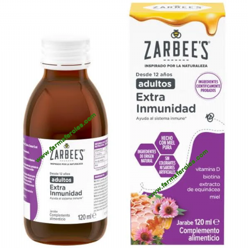 ZARBEE´S ADULTOS INMUNIDAD JARABE 1 ENVASE 120 ML