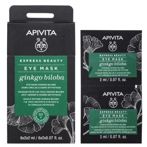 Apivita fac mascarilla ojos ginkgo 44-065