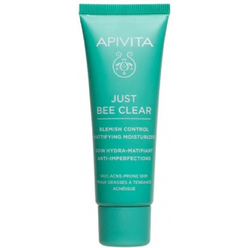 Apivita just bee clear crema hidratante-matificante 40ml