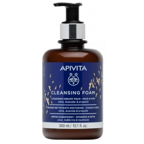 Apivita espuma limp cara&ojos 300ml (50-65-42-092)