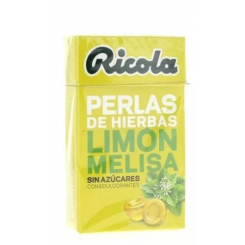 Ricola perlas sin azucar (1 envase 25 g sabor limon)