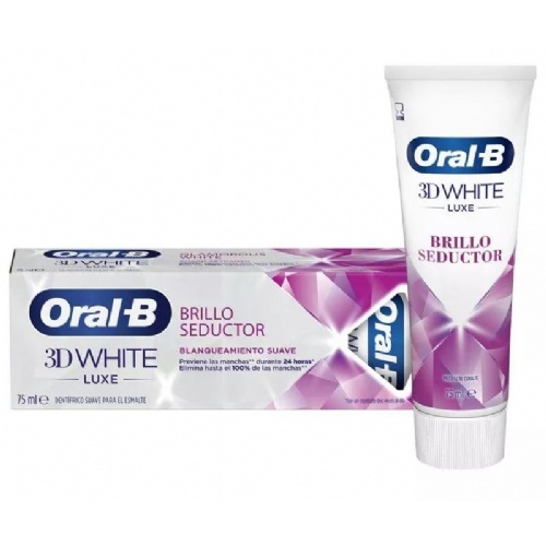 Oral-b 3dwhite pasta dental luxe brillo seductor (1 envase 75 ml)