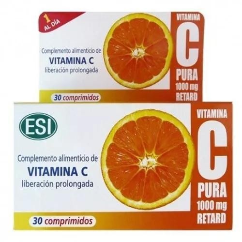 Vitamina c pura retard - esi (1000 mg 30 comprimidos)