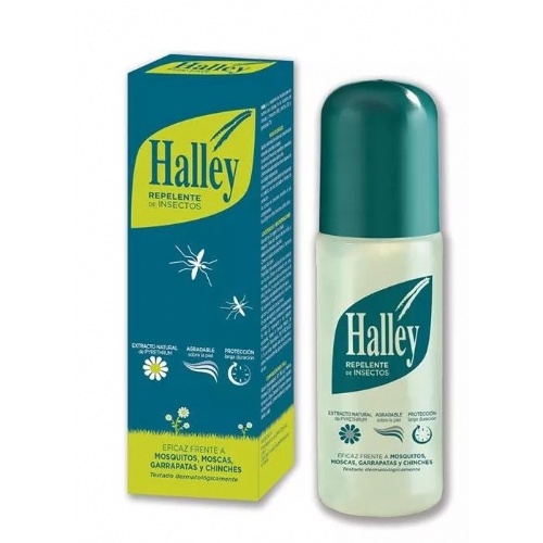 Halley - repelente de insectos (1 envase 250 ml)