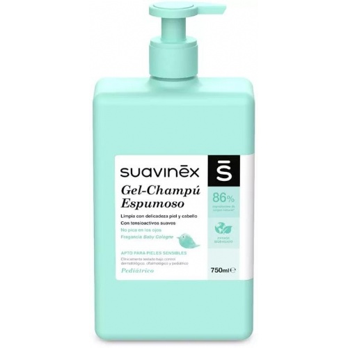 Suavinex pediatric gel champu espumoso 750 ml