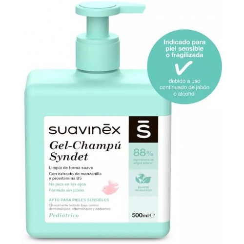 Suavinex baby gel-crema baño suave  1 envase 500 ml