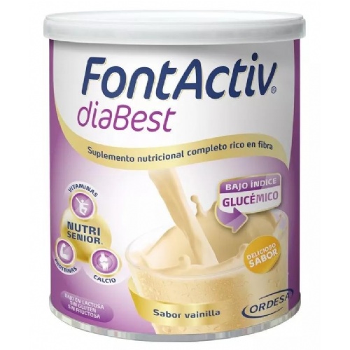 Fontactiv diabest (1 envase 400 g sabor vainilla)