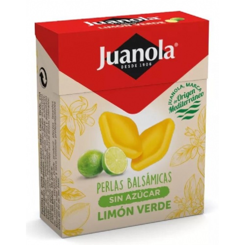 Juanola perlas (1 envase 25 g sabor limon verde)