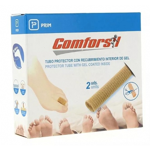 Tubo protector dedos recubrimiento interior gel - comforgel (tejido mesh 1,5 cm diametro 2 unidades)