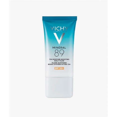 Mineral 89 fluido diario boost de hidratacion 72h spf 50+  1 tubo 50 ml