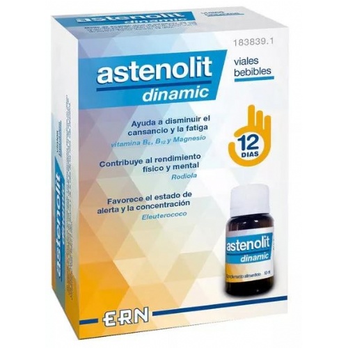 Astenolit dinamic (12 viales bebibles 10 ml)