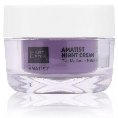 Martiderm amatist night cream (1 tarro 50 ml)