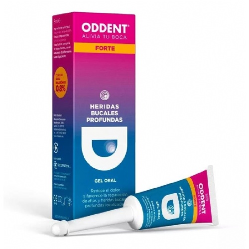 Oddent gel oral forte (1 envase 8 ml)