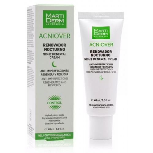 Martiderm acniover renovador nocturno (1 envase 40 ml)