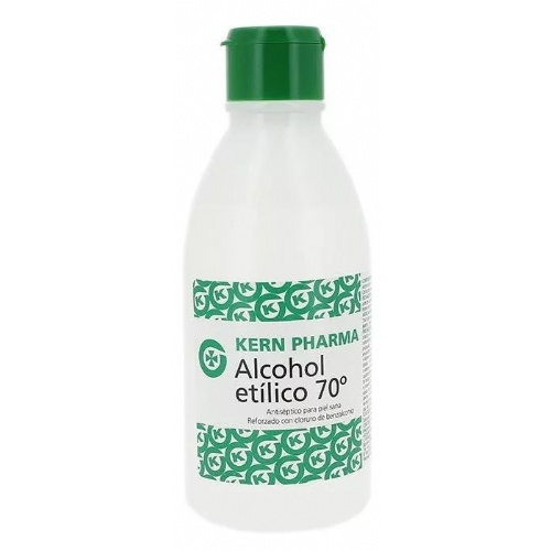 Alcohol 70º - kern pharma (1 frasco 250 ml)