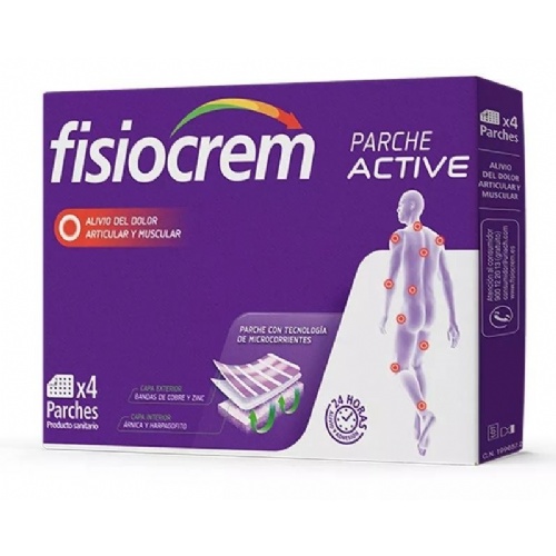 Fisiocrem parche active (4 unidades)