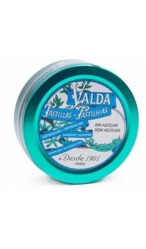 Caramelos valda sin azucar (sabor menta)