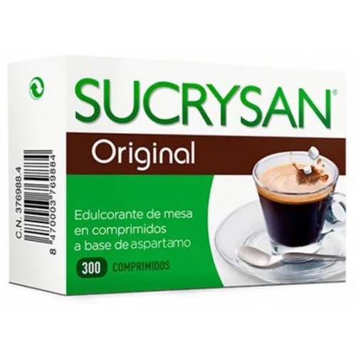 Sucrysan - aspartamo (300 comprimidos)