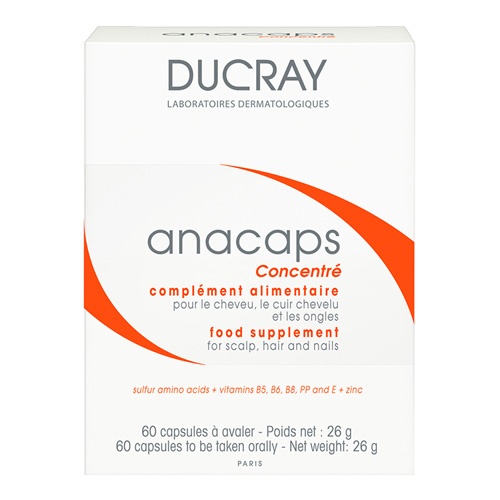 Anacaps reactiv cabello y uñas - ducray (30 capsulas)