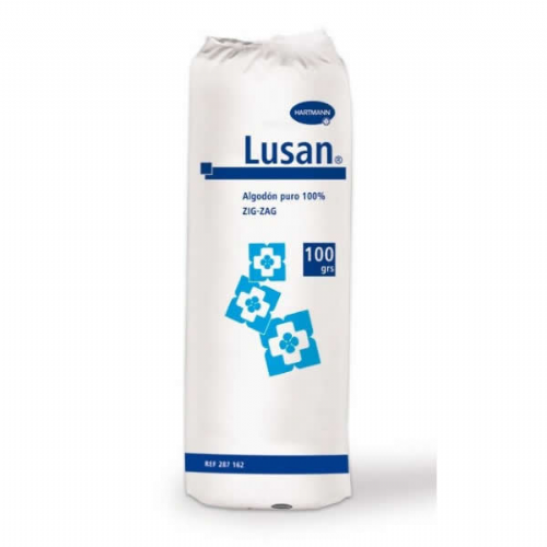 Algodon zig-zag puro - lusan (1 unidad 100 g)