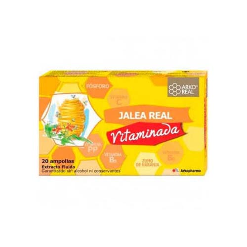 Arkoreal jalea real vitaminada 500 (20 ampollas)