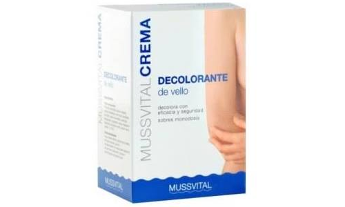 Mussvital crema decolorante