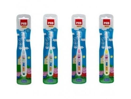 Cepillo dental infantil phb plus petit peppa