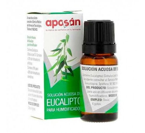 Aposan solucion acuosa eucalipto humidificador  1 envase 10 ml