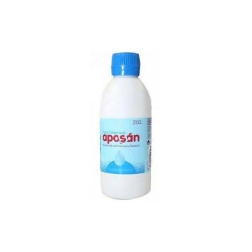 Agua oxigenada - aposan (4,9% 1 frasco 250 ml)