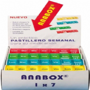 Anabox pastillero semanal de una toma (ci)