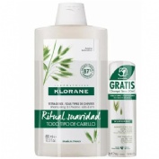 Klorane champu a la leche de avena  1 envase 400 ml
