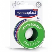 Esparadrapo hipoalergico - hansaplast sensitive (1 unidad 5 m x 2,5 cm)