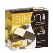 Siken diet (5 barritas 36 g sabor coco banana)