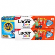 Lacer duplo gel dental junior fresa