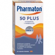 Pharmaton 50 plus (60 capsulas blandas)