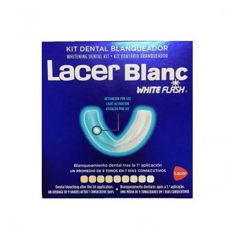 Lacerblanc white flash kit dental blanqueador